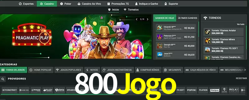 cassino 800Jogo
